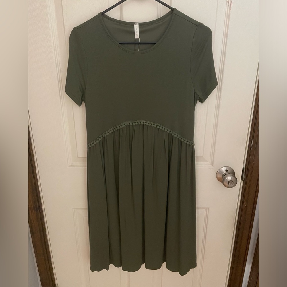 Pink Blush Maternity Dress